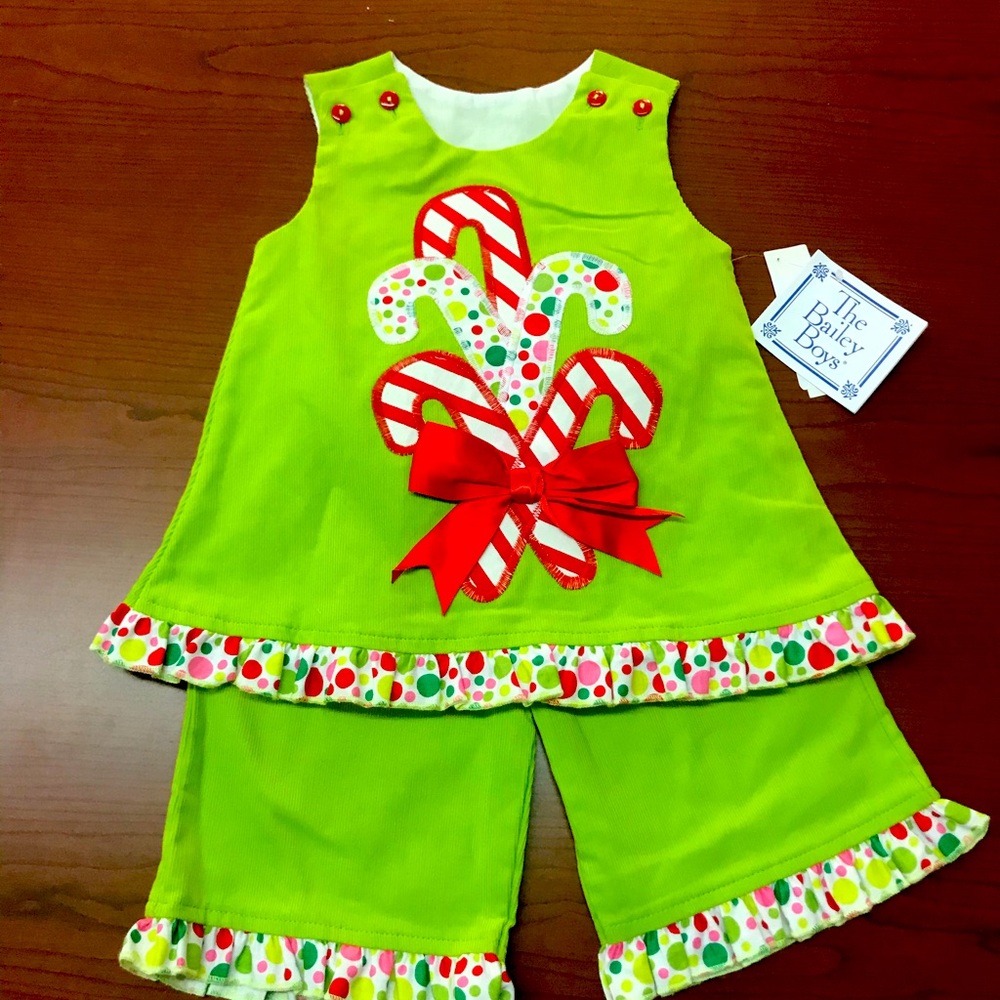 New with tags from The Bailey Boys Angel Dress outfit 6 month